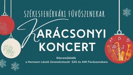 Karácsonyi fúvóskoncert lesz vasárnap este a Szent István Művházban